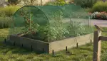 Effektiver Vogelschutz fürs Hochbeet