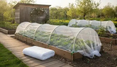 Feinmaschige Netze: Frühbeet optimal schützen
