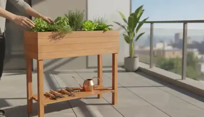Hochbeet Balkon: Grünes Glück auf kleinem Raum