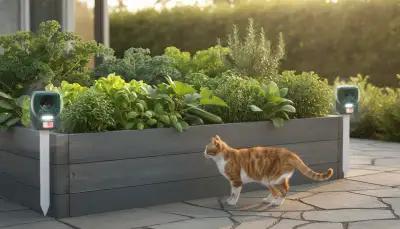 Katzen vom Hochbeet fernhalten: Sanfte Wege