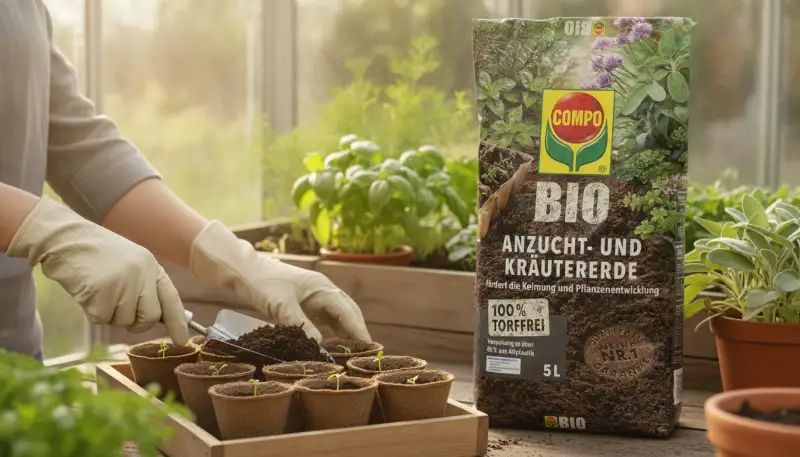 Die richtige Erde für Gemüsesaatgut