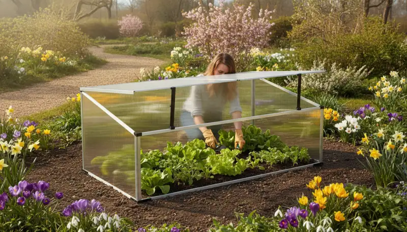 Gartensaison verlängern mit Frühbeeten