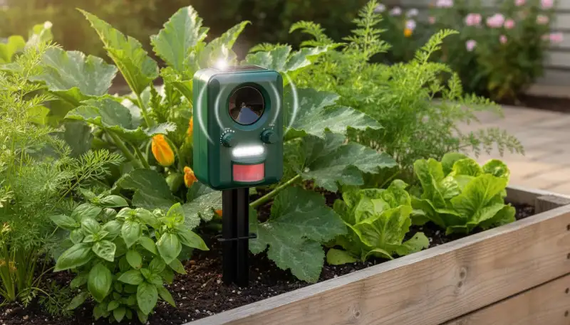 Ultraschall Schneckenvertreiber: Robustheit für den Garten